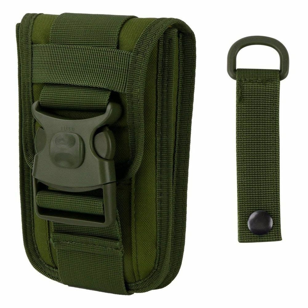 Tactical Phone Holder Outdoor Belt Waist Bag Utility Vest Multifunction Nylon
