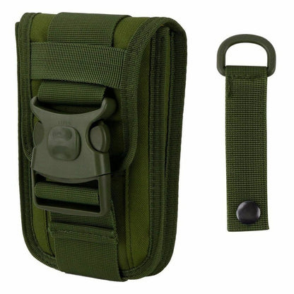 Tactical Phone Holder Outdoor Belt Waist Bag Utility Vest Multifunction Nylon