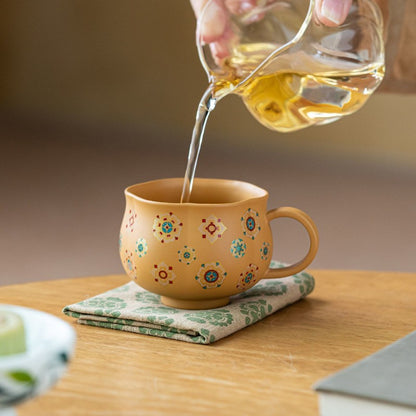 130ml Duan Clay Handmade Master Cup Coffee Cup Breakfast Milk Cup Kungfu Teaware