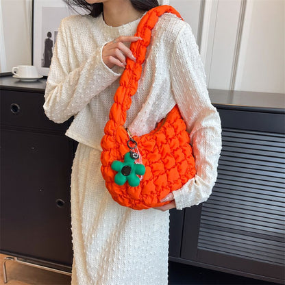 Shopper Purse Messenger Bag Leisure Solid Chest Bags Tote Crossbody Purse Zipper
