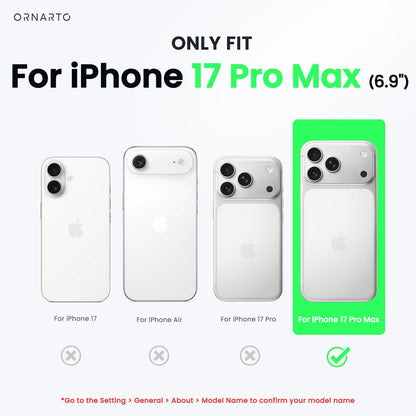 Compatible with Iphone 17 Pro Max Case 6.9", Slim Liquid Silicone 3 Layers Soft