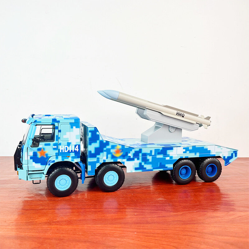 1/24 China Hhq9 Ship-Air Air Defense Missile Alloy Simulation Model