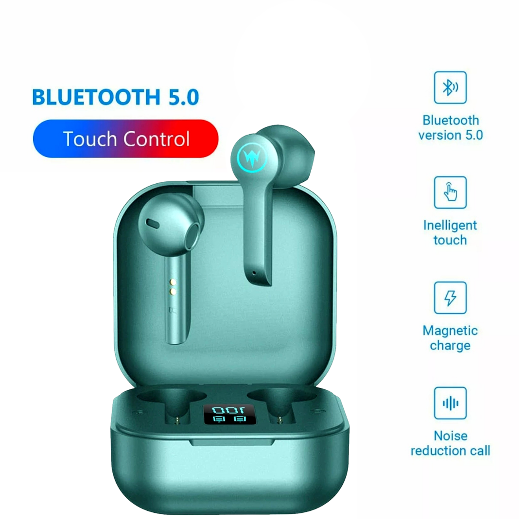 Audifonos Bluetooth 5.0 Inalambricos Auriculares para Telefonos Celular Tablet
