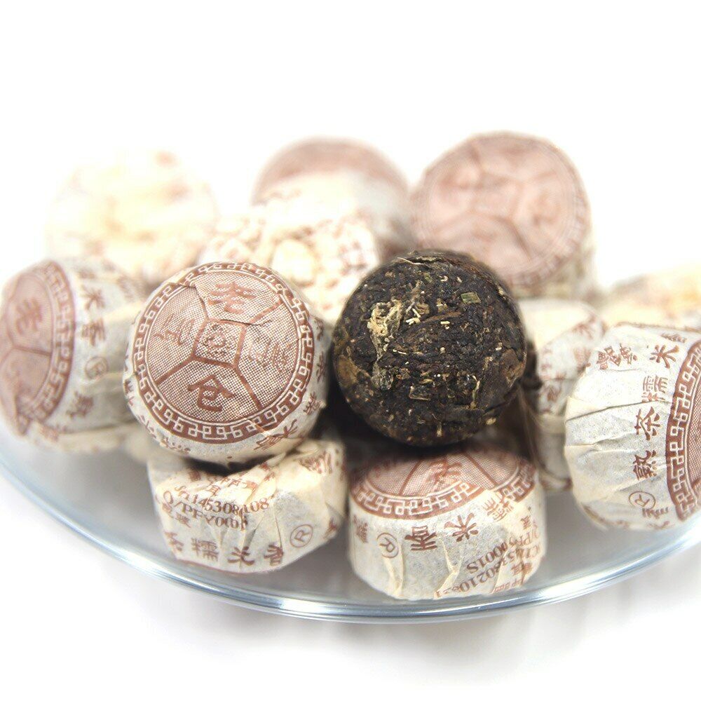 Laocang 2015 yr Mini Puer Tuocha Glutinous Aroma Rice Ripe Puerh Tuo Cha