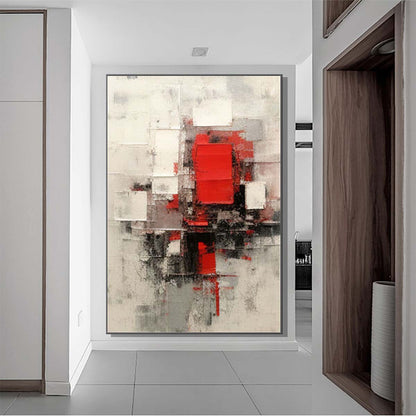 Large Wall Art Paintings Hand Painted Abstract Black Oil Painting On Canvas