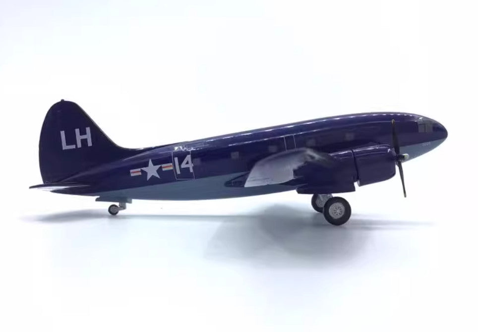 1:200 AeroClassics U.S. NAVY Curtiss C-46 Airplane Diecast Aircraft Plane Model