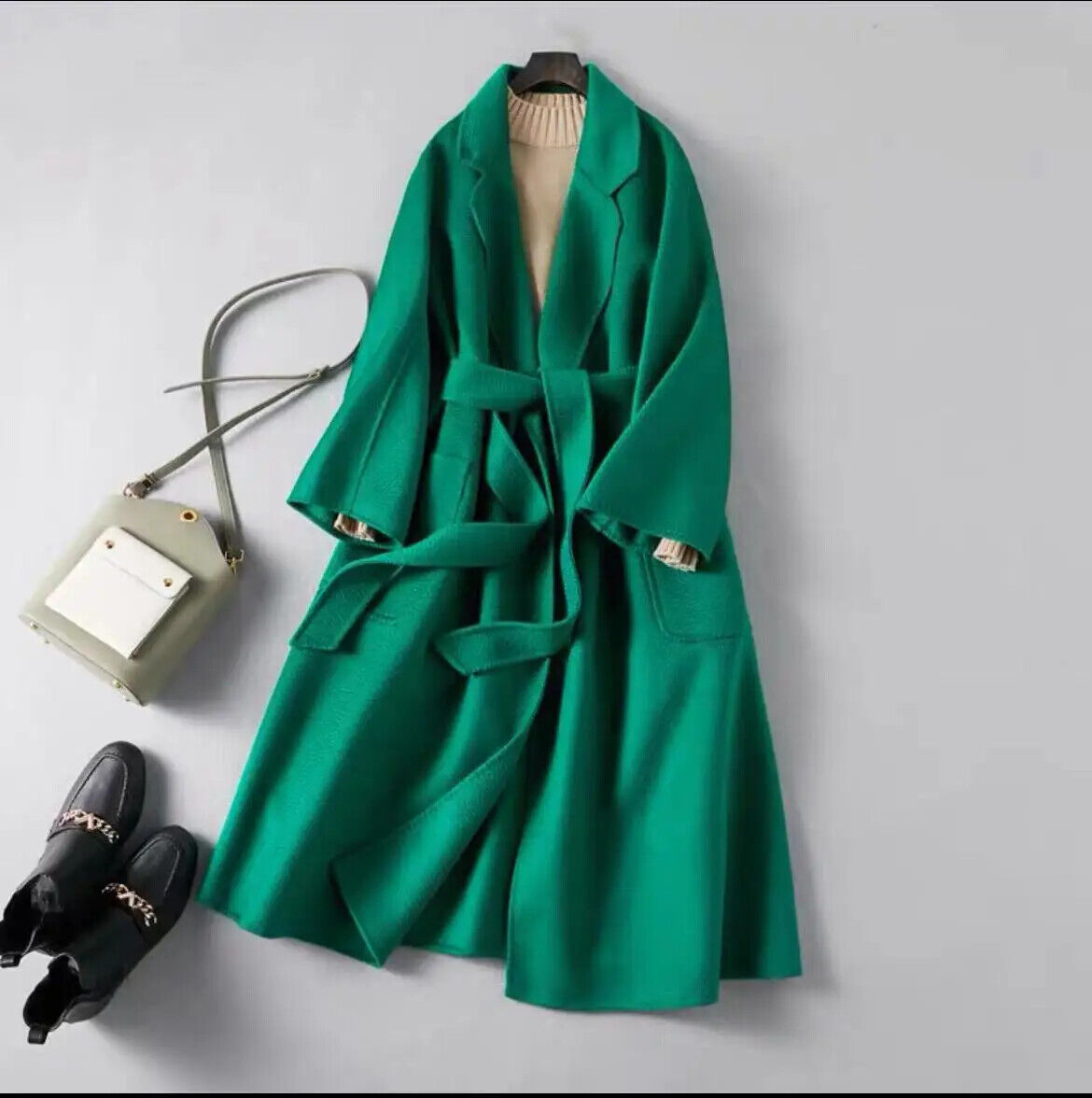 Wool Coat Female Women's Cashmere Coat Autumn Winter Cashmere Coat