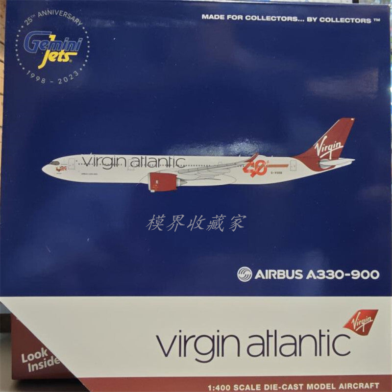 1:400 Geminijets Virgin Atlantic A330-900neo G-VSRB Airplane Diecast Model