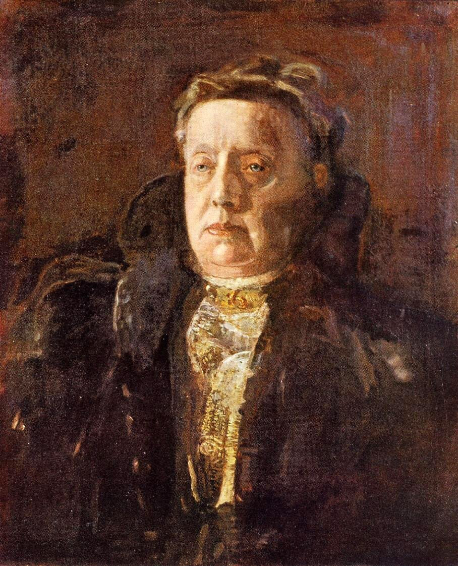 Oil painting lady woman art Mrs.-Gilbert-Perker-1910-Thomas-Eakins-Oil-Painting