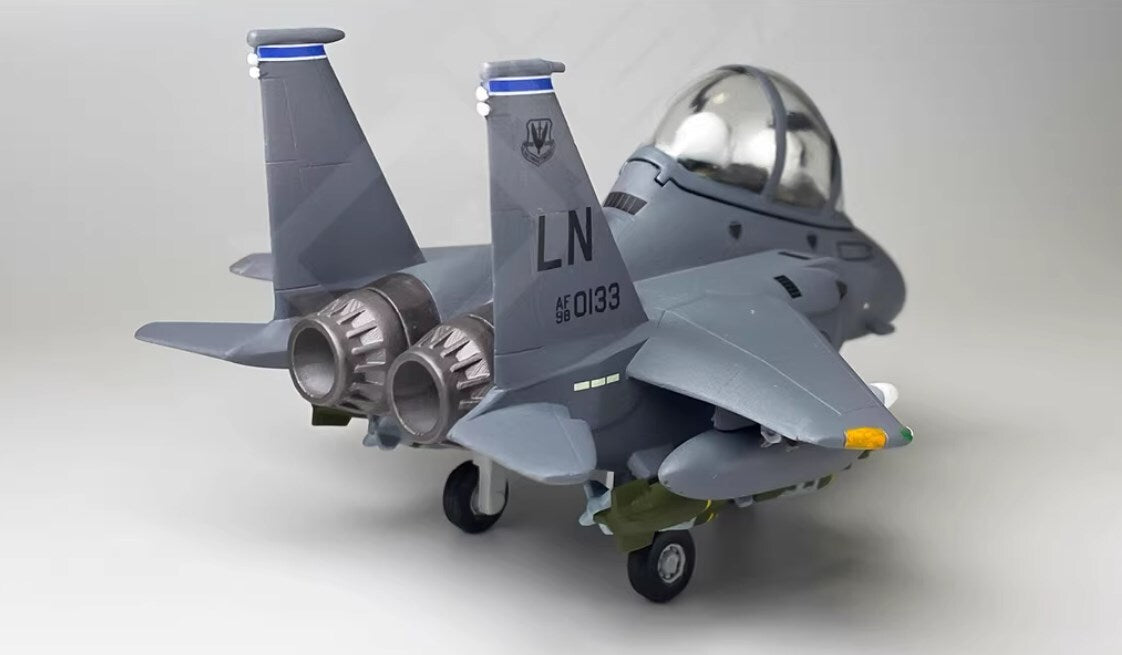 Cute Version USN F-15E Fighter Jet 3D Printed static Models