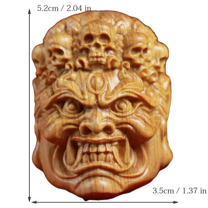 New Boxwood Solid Wood Buddha Statue Pendant Buddha Statue Ornaments