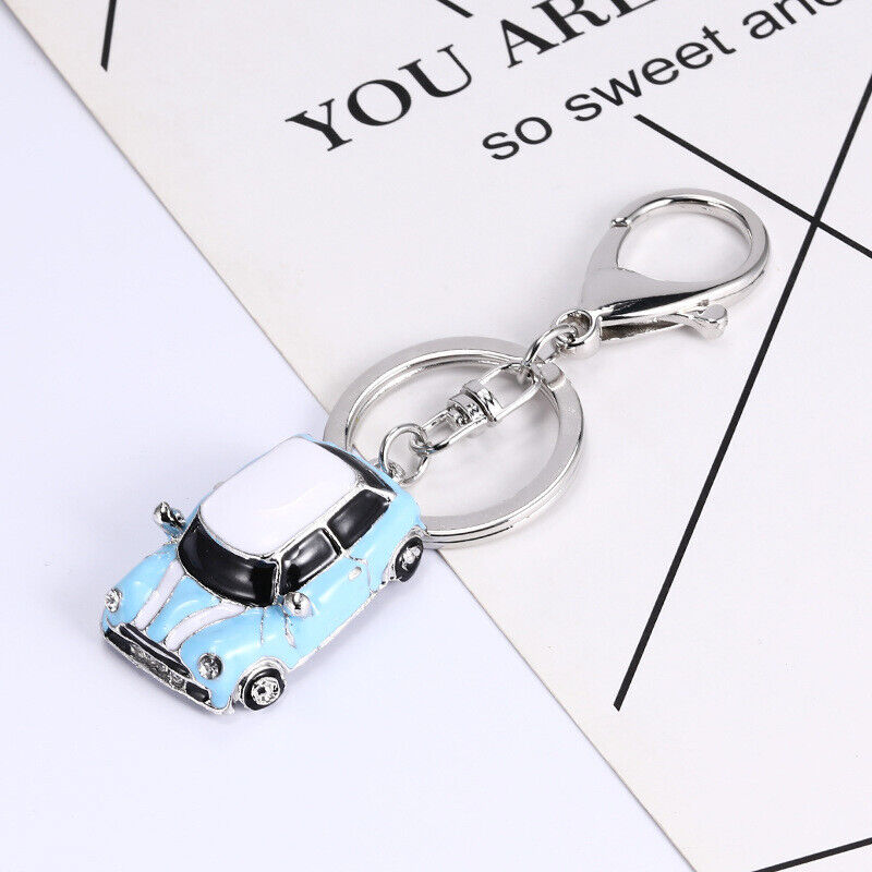 Beetle Car Keychain Purse Bag Car Pendant Key Chain Delicacy Small Keyring Gift