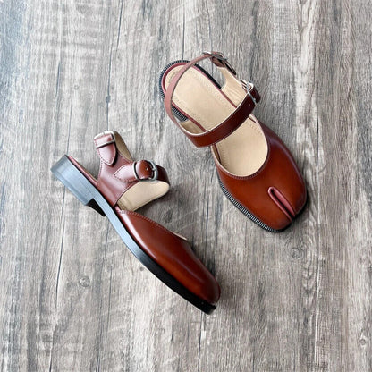 Women Flat Shoes Elegant Female Toe Lady Sandals Female Moccasins Shoe