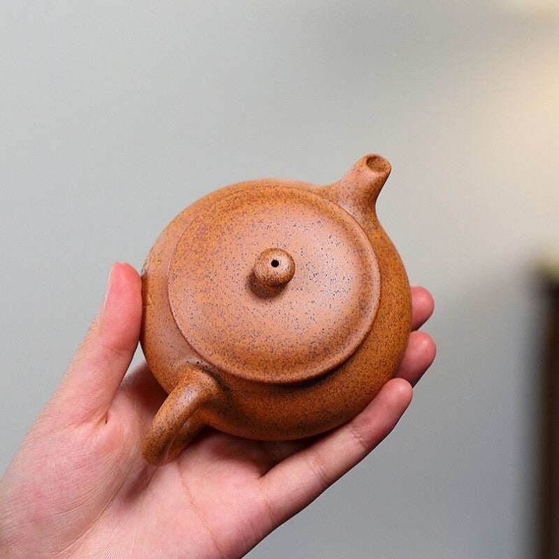 On Sales Marked Tea Pot Real Yixing Zisha High Temperature Duan Clay Kungfu Pot