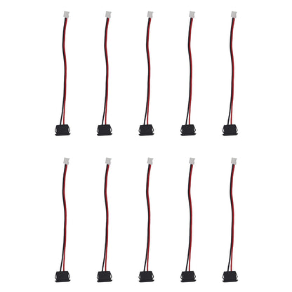 10PCS Type C Female Pigtail Cable to 2 Pin Wire Connecter Fast Charging Port A