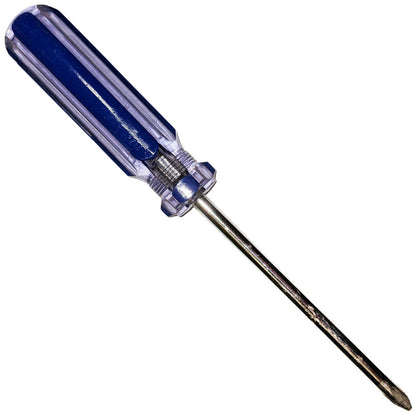 #2 x 4" Phillips Screwdriver, Chrome Vanadium Shaft