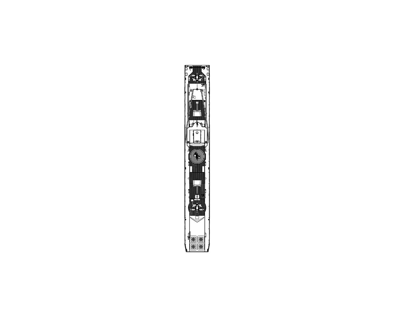 RHWS700002S 1/700 Model Kit Waterline German D1-Class Artillery Pontoon FULLHULL