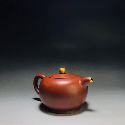 Chinese Yixing Zisha Clay Handmade Exquisite Teapot （芙蓉珠 底款：惠逸公 ）