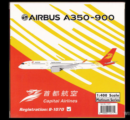 1:400 Phoenix Capital Airlines AIRBUS A350-900 Passenger Airplane Diecast Model
