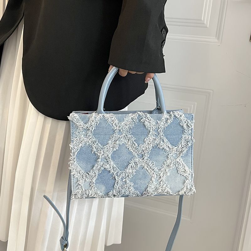 Denim Totes Shoulder Crossbody Bag Handbag Purse Messenger Bags High Quality 1PC