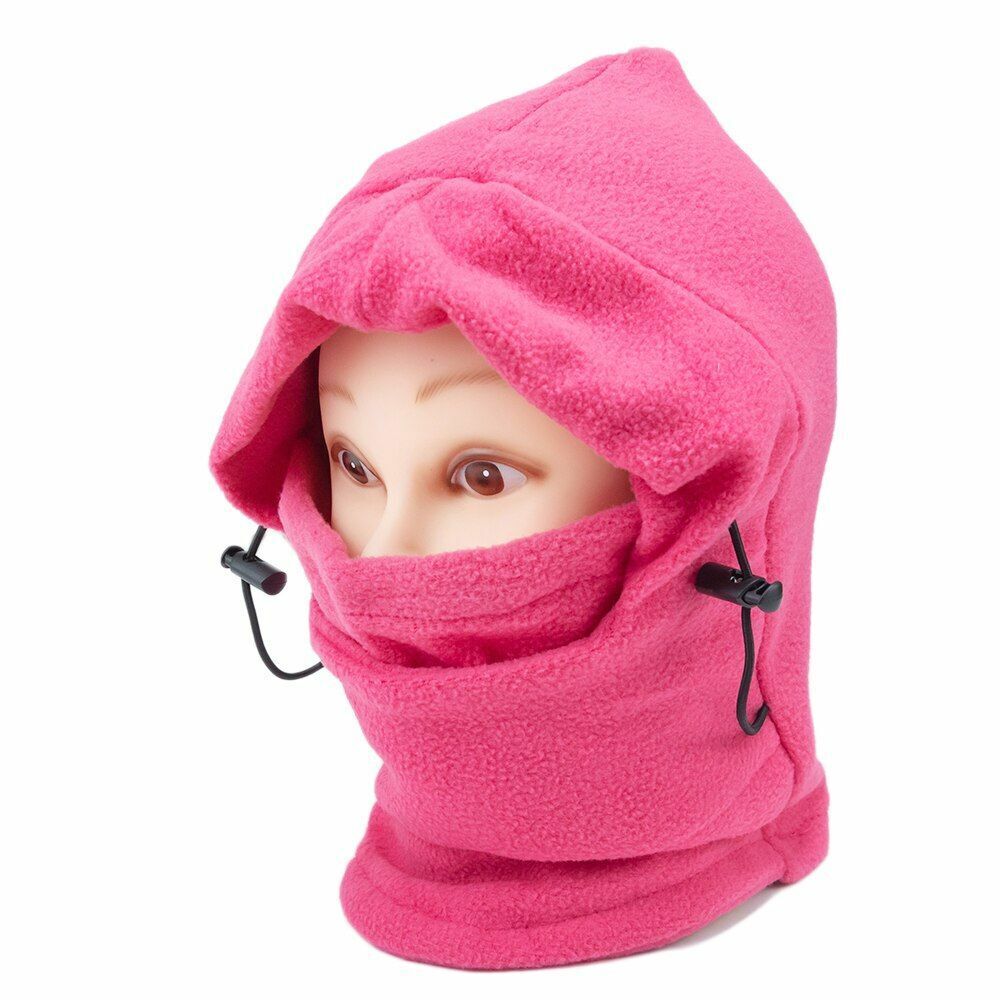 Winter Thermal Fleece Balaclava Hat Neck Warmer Hat Windproof Cap Cycling Hiking