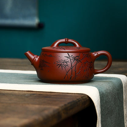 Full Handmade Tea Pot With 19 Infuser Holes Certificate Paper Master Pot Zisha