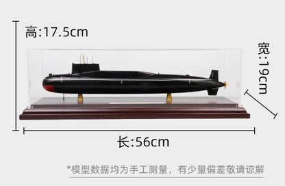 1:240 56CM The type 094 Strategic Nuclear Submarine Warship Diecast Ship Model