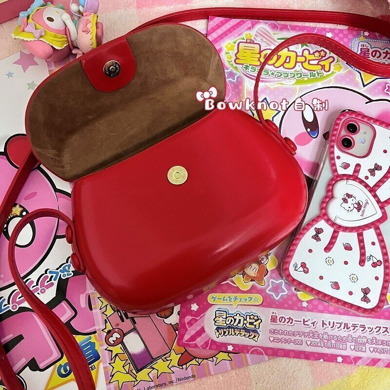 Hello Kitty one-shoulder saddle bag ladies cute messenger bag fashion party bag