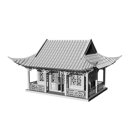 1/144 Chinese Style Landscape Garden Ancient House Miniature Factory LYT144065