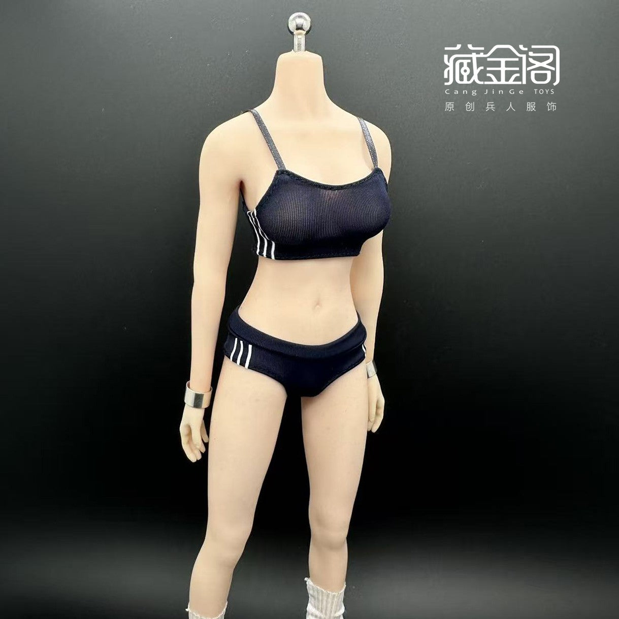 1/6 Female Athletic Tank Top And Shorts Set for 12" PH TBL Action Figures