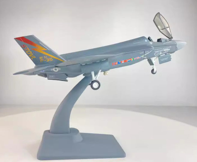 1:48 32CM U.S. LOCKHEED MARTIN F-35 Stealth Fighter Plane Diecast Aircraft Model