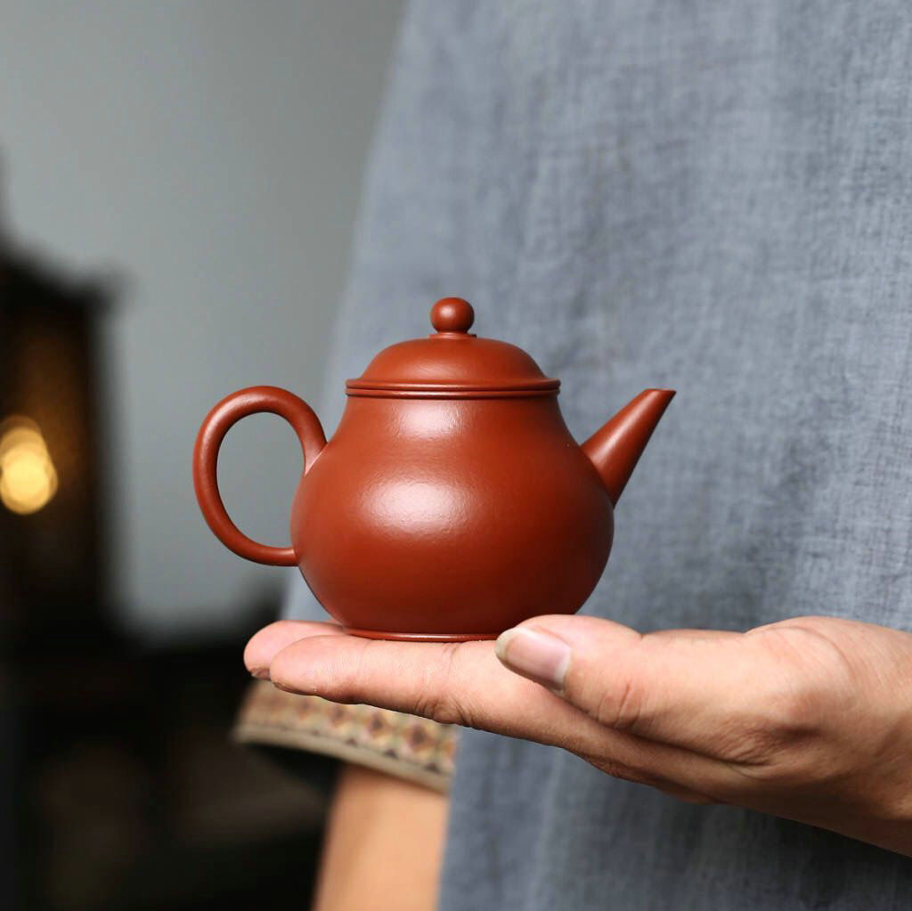 Full Handmade Tea Pot Marked Real Yixing Zisha Zhu Clay Marked Level Pot 150ml