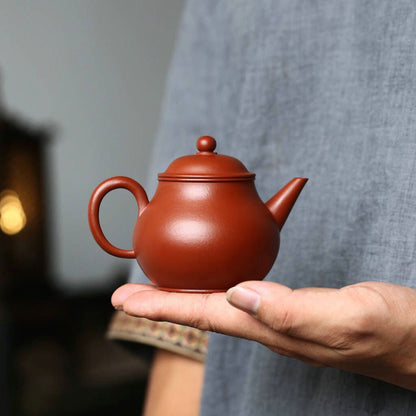 Full Handmade Tea Pot Marked Real Yixing Zisha Zhu Clay Marked Level Pot 150ml