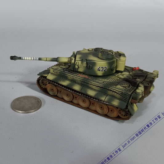 1/72 Tiger Type 1 Tank Model Yellow Green Camo Tank Model