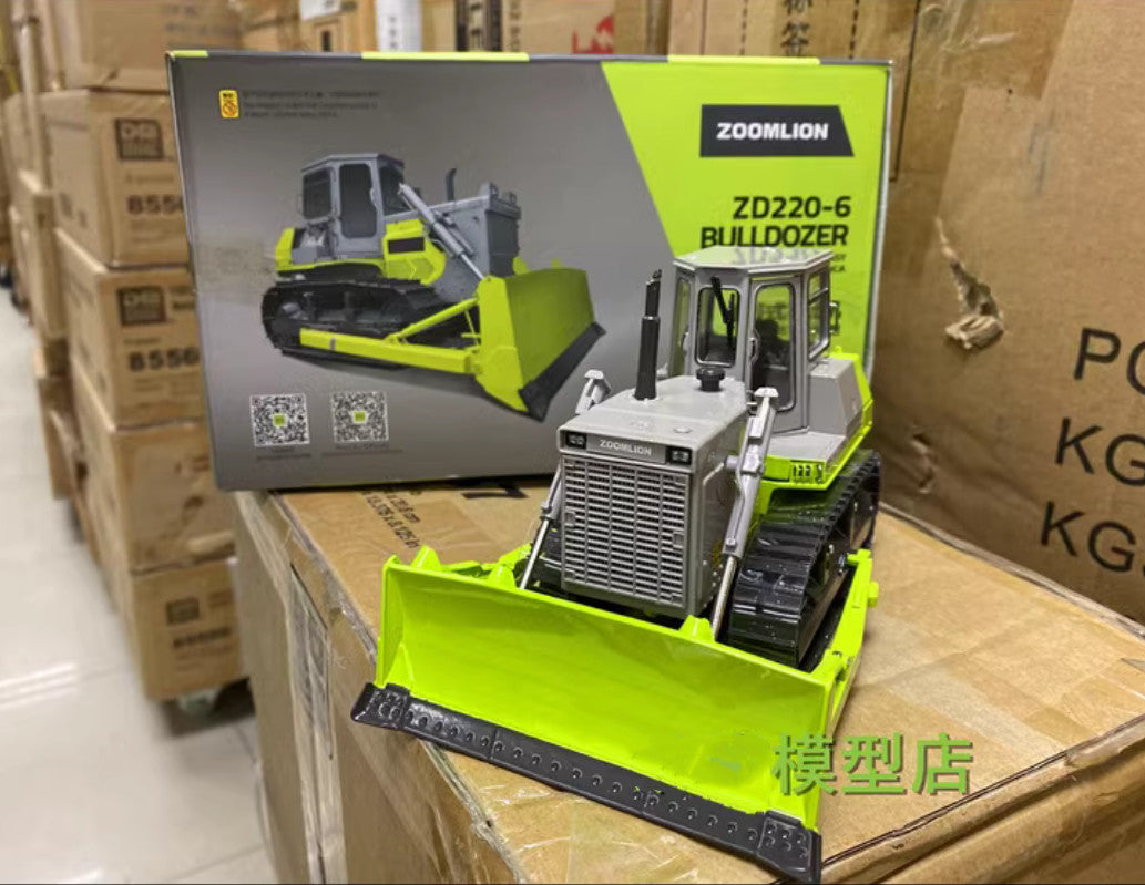 1:35 ZOOMLION ZD220-6 Tracked bulldozer Construction Machine Diecast Model