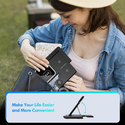 3 in 1 Wireless Charger Charging Station, Wireless Charger Stand for Iphone17 16