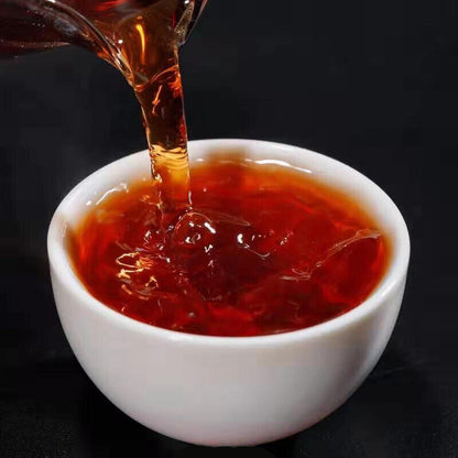 Yunnan Ripe Puerh Tea Chenpi Puer China Aged Tea Loose Leaf Peel Puer 小青柑陈皮普洱