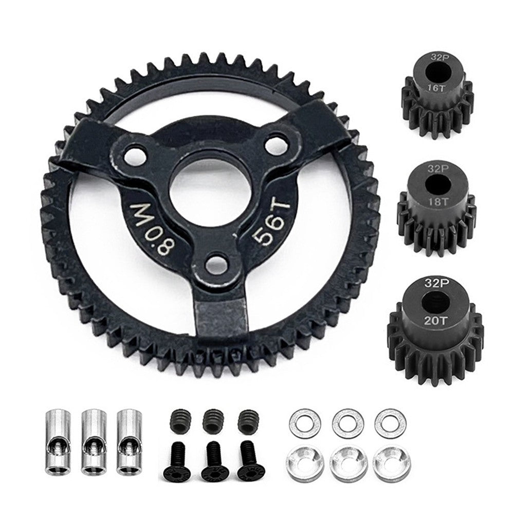 0.8M 32P Spur Gear 50T 52T 56T 60T For Traxxas Slash 2WD VXL XL-5 Bandit 1/10 F