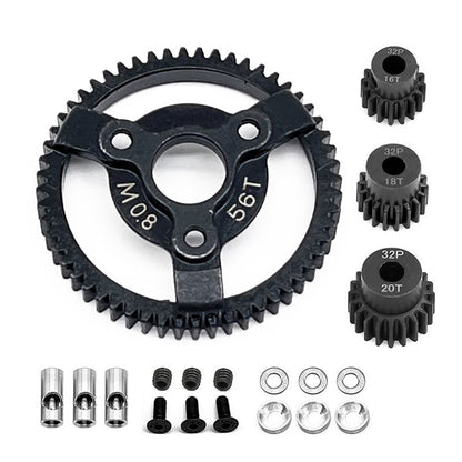 0.8M 32P Spur Gear 50T 52T 56T 60T For Traxxas Slash 2WD VXL XL-5 Bandit 1/10 F