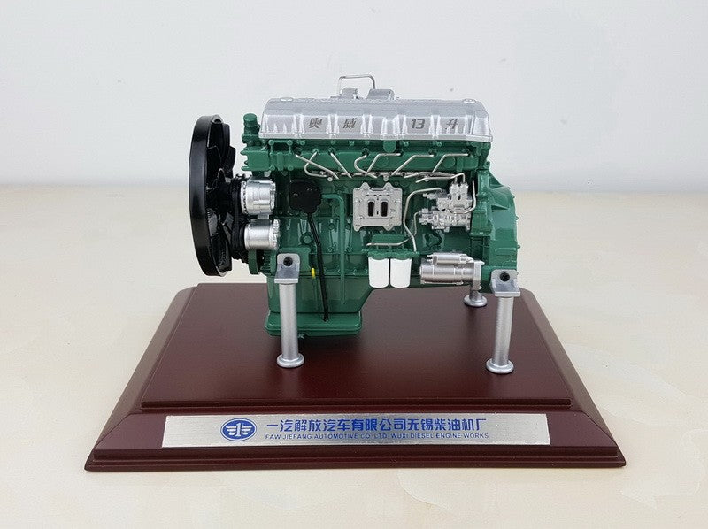 1:12 Wuxi Diesel CA6DM Engine Construct Machinery Equipment Diecast Model