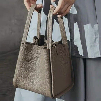 Songmont medium Fashion Series Vegetable Basket Handbag Bucket Bag