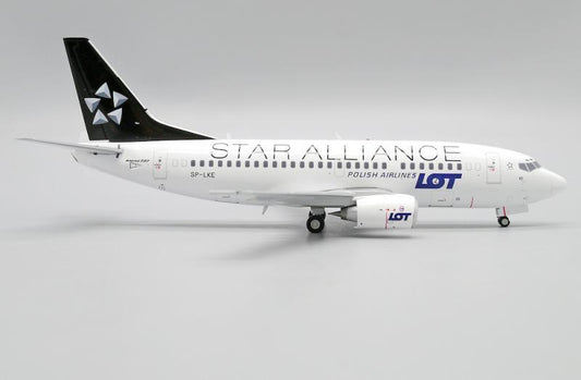 1:200 JC Wings LOT Polish Plane Airlines B737-500 Diecast Aircraft Model