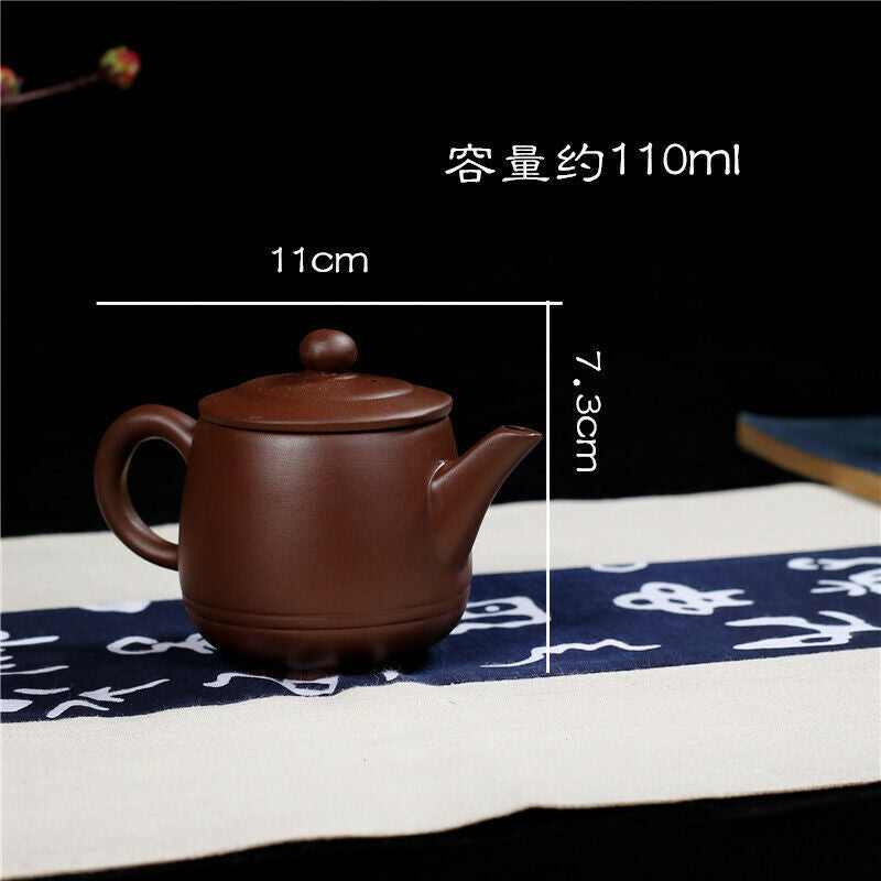 Chinese Yixing Zisha Clay Pottery Teapot Purple Handmade Teakettle