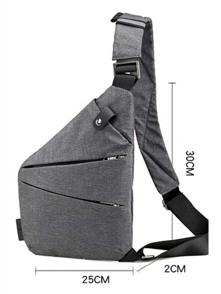 Male Nylon Bags Men's Waterproof Shoulder Bags Chest Bag Crossbody Bag Business