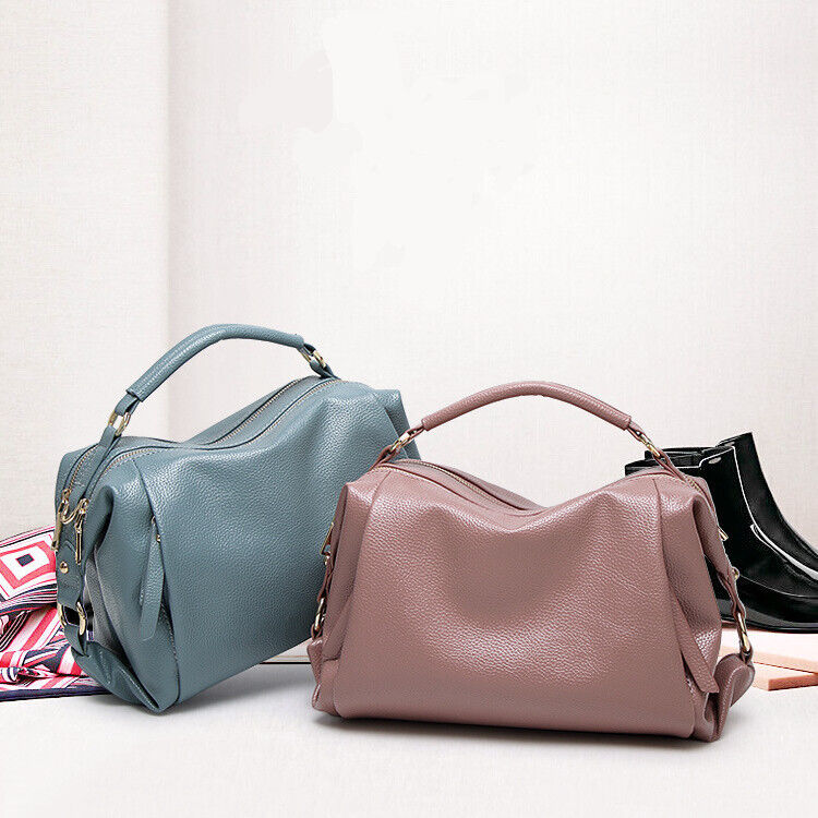 Women Faux Leather Shoulder Bag Tote Purse Handbags Messenger Crossbody Satchel