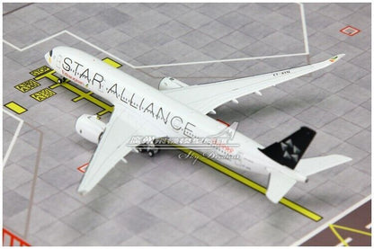 1:400 JC Wings Ethiopian STAR ALLIANCE AIRBUS A350-900XWB Airplane Diecast Model