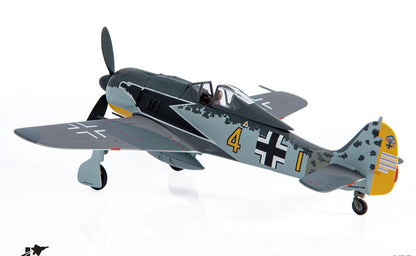1:72 JC Wings FW 190A-4 JG2,VANNES FRANCE,1943 Fighter Diecast Aircraft Model