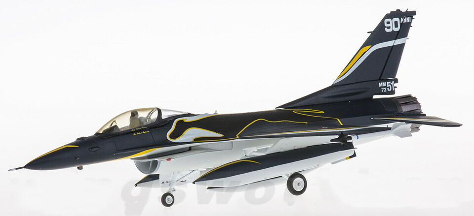 1:72 JC Wings F-16A Italian Air Force 2008 Fighter Plane Diecast Aircraft Model