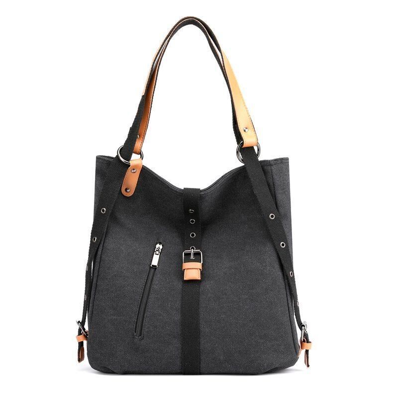 Canvas Shoulder Purse Crossbody Bag Travelling Handbags Polyester Blue/Red/Black