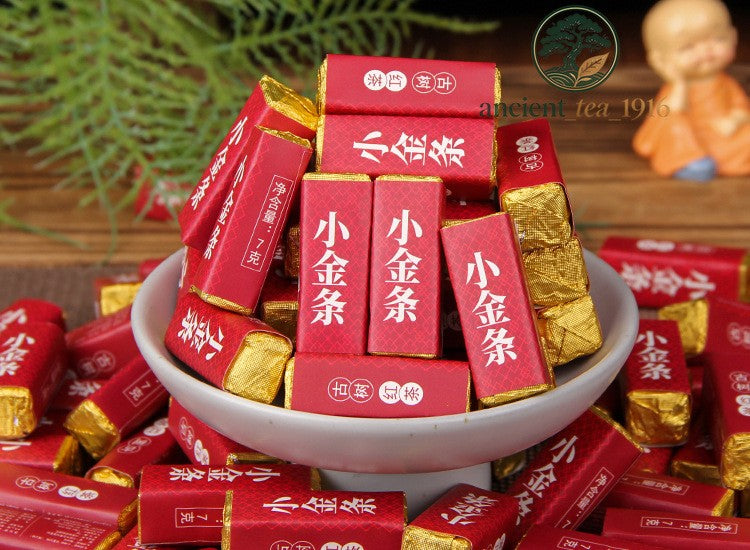 500g 2026 Yunnan Dianhong Tea Ancient Tree Little Gold Bar Tea Bricks Black Tea